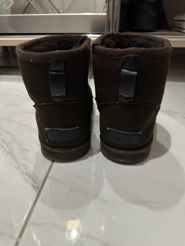 Kahverengi Süet Kadın Ugg Bot - Görsel 3