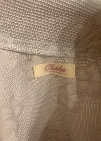 Gri Pamuk Jakar Midi Bornoz/Sabahlık - Görsel 9