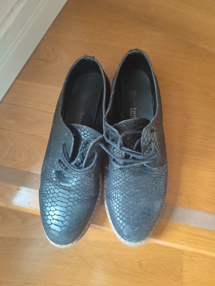 puma sneakers ve noname siyah düz ayakkabı - Görsel 3