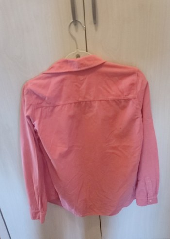 Beymen Club Beymen club Düğmeli Pembe kadife Gömlek