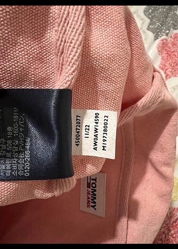  Beden Tommy Jeans Pembe Kadın Çanta