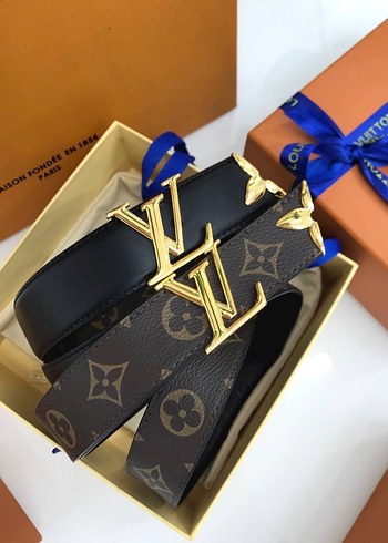 Beden Louis Vuitton Kahverengi Deri Kadın Kemer