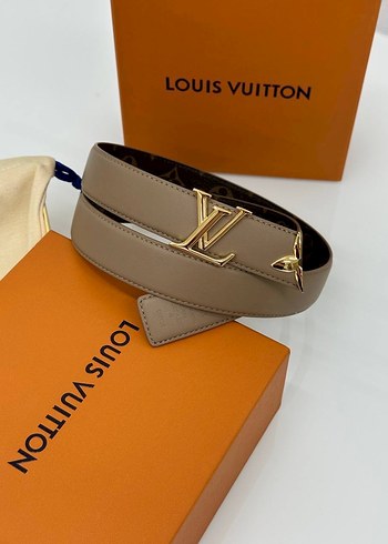 Louis Vuitton Louis Vuitton Kahverengi Deri Kadın Kemer