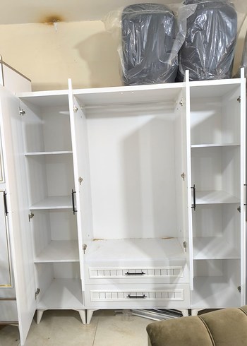 Gri Çocuk Yatağı Saklama Alanlı - Görsel 3