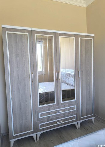 Gri Çocuk Yatağı Saklama Alanlı - Görsel 5