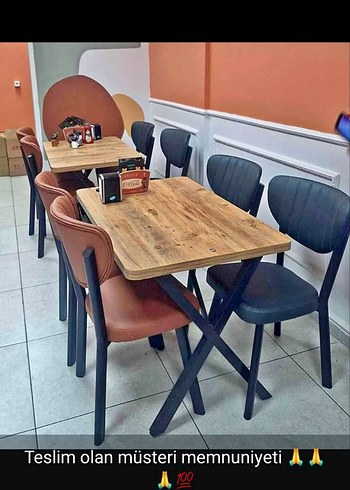 Gri Desenli Çağdaş Yemek Masası - Görsel 3