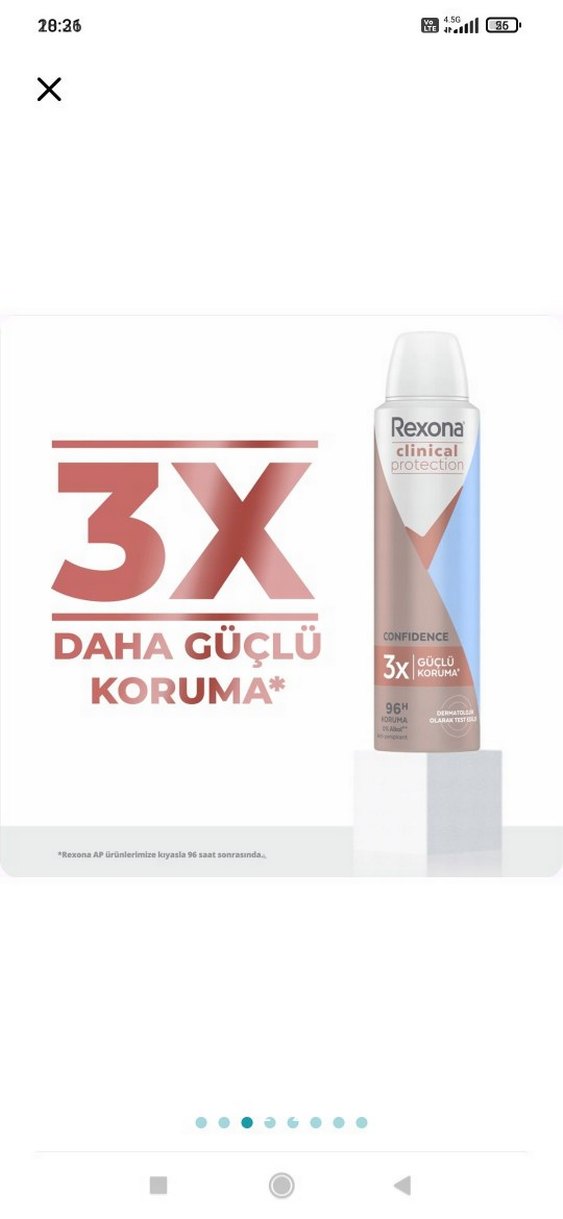 Rexona Clinical 3X Güçlü Koruma Deodorant Çeşitleri - Görsel 2