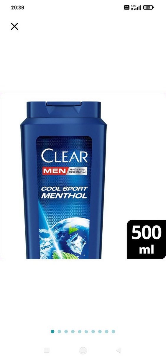 Clear Men Kepeğe Karşı Şampuan 500 ml - Görsel 2