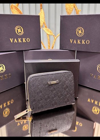 Vakko Kadın Yılan Derisi Desenli Fermuarlı Cüzdan