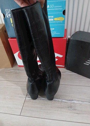 HAKİKİ DERİ KADIN ÇİZME - Görsel 4