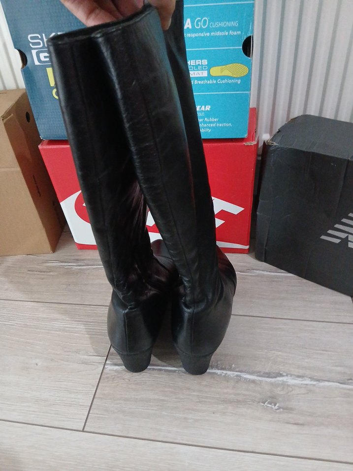 HAKİKİ DERİ KADIN ÇİZME - Görsel 4