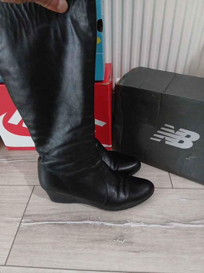 HAKİKİ DERİ KADIN ÇİZME - Görsel 3