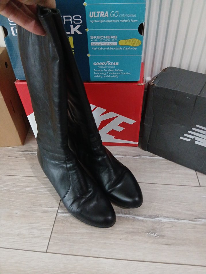 HAKİKİ DERİ KADIN ÇİZME - Görsel 2