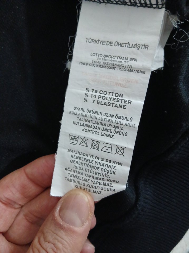 ORİJİNAL LOTTO KAPÜŞONLU ZİP CEKET - Görsel 5