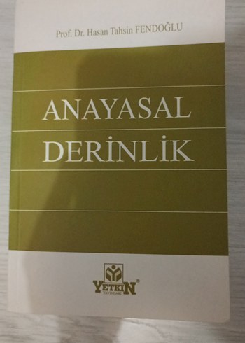 Anayasal Derinlik - Prof. Dr. Hasan Tahsin Fendoğlu