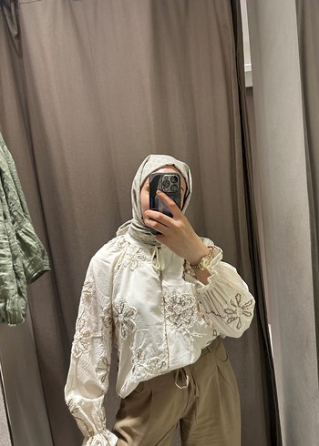 Zara üst bej kahve tonlu