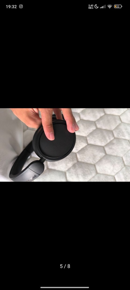 Siyah Kulaküstü Kulaklık (philipstah 5209BK) - Görsel 5