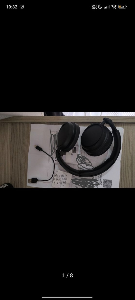 Siyah Kulaküstü Kulaklık (philipstah 5209BK) - Görsel 2