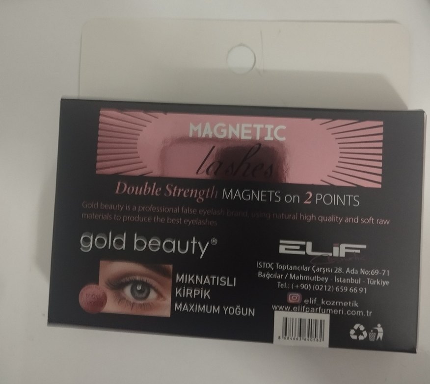 mıknatıslı kirpk - Görsel 3