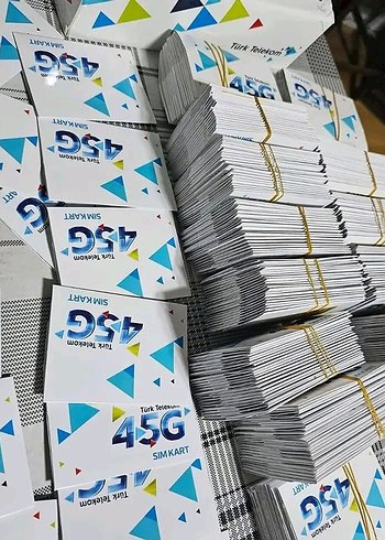 4.5G SIM Kart Karton Kılıfı