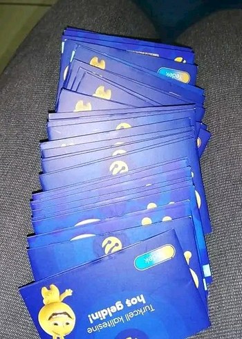Mavi Bellek Kartları Seti