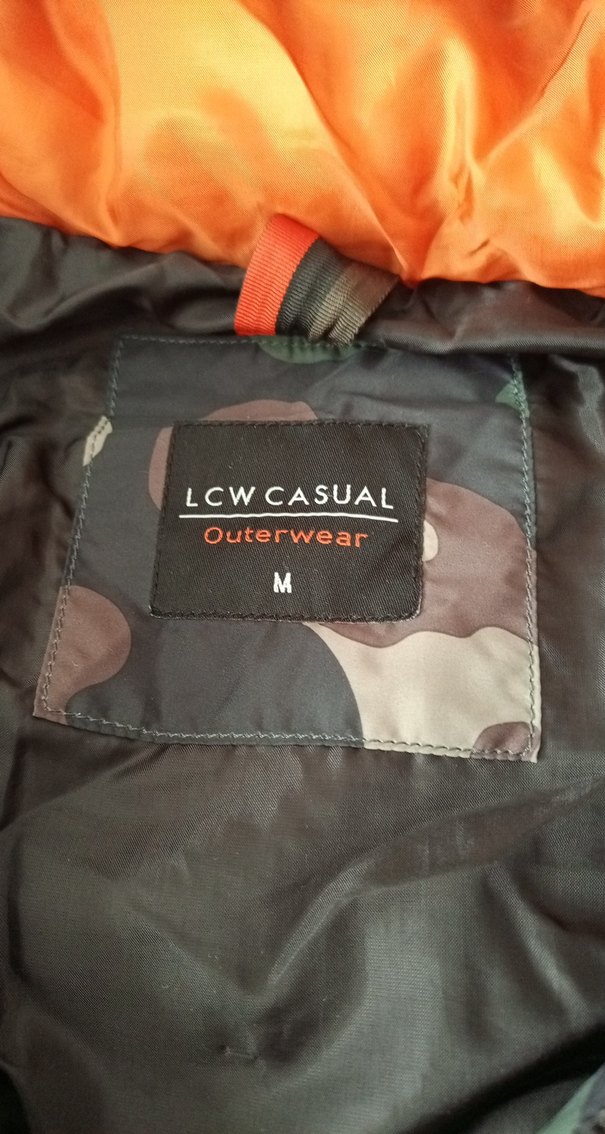 Erkek Kamuflaj Desenli Streetwear Mont - Görsel 4