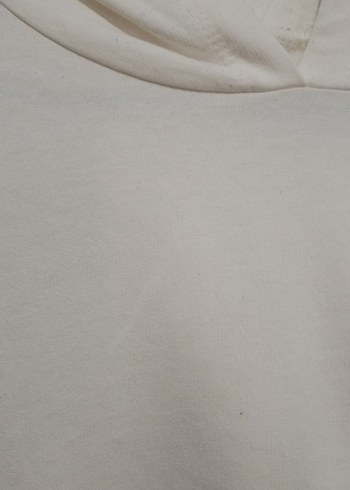 Beyaz Paris Baskılı Kadın Sweatshirt - Görsel 2