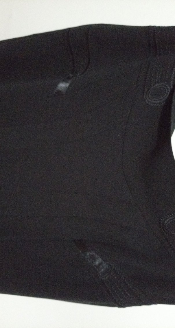 Siyah Uzun Drapeli Kadın Etek
bel 96cm - Görsel 3