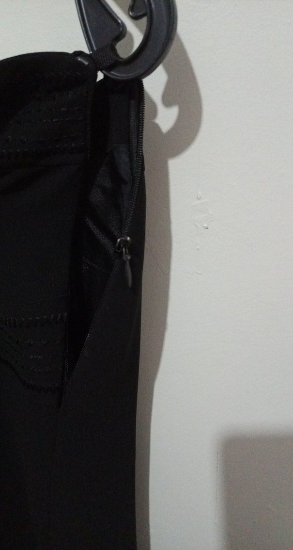 Siyah Uzun Drapeli Kadın Etek
bel 96cm - Görsel 4