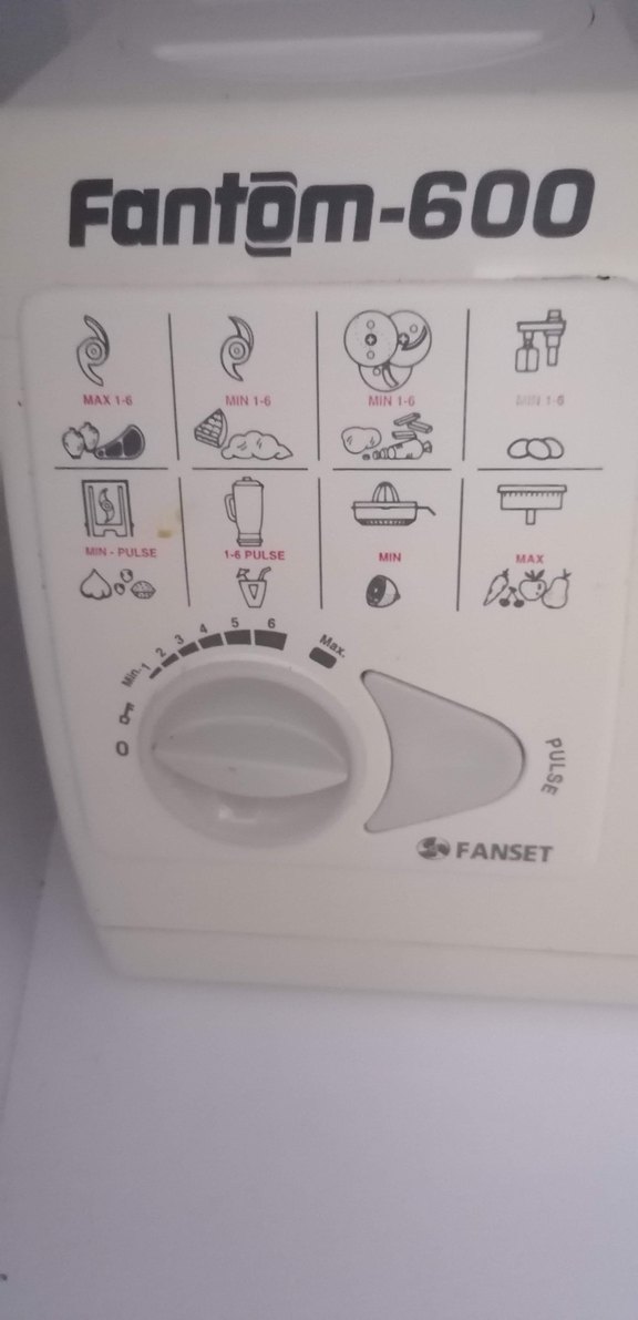 Fantom-600 Çok Fonksiyonlu Mutfak Robotu - Görsel 3