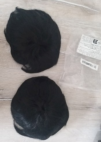 Siyah 2 erkek peruk kısa yeni - Görsel 5