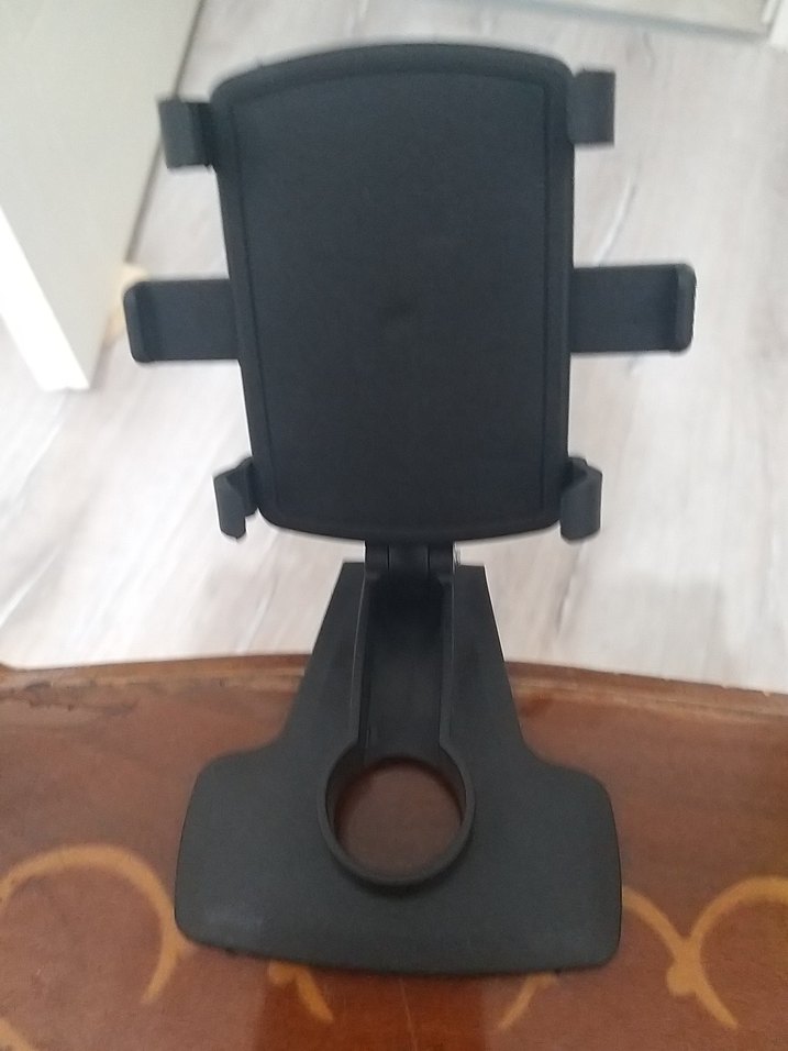 Siyah Telefon Tutucu Standı - Görsel 5