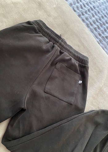 Siyah Rahat Kesim Kadın Eşofman Altı - Görsel 3