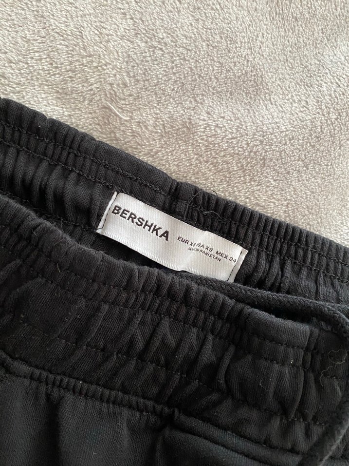 Siyah Rahat Kesim Kadın Eşofman Altı - Görsel 2