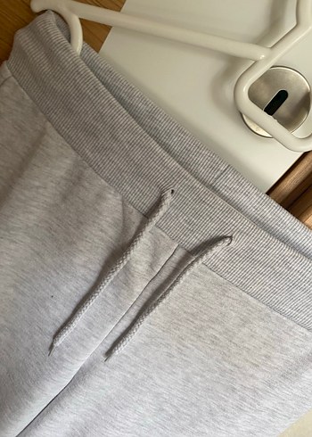 Gri Midi Kadın Rahat Kesim Eşofman Altı - Görsel 2