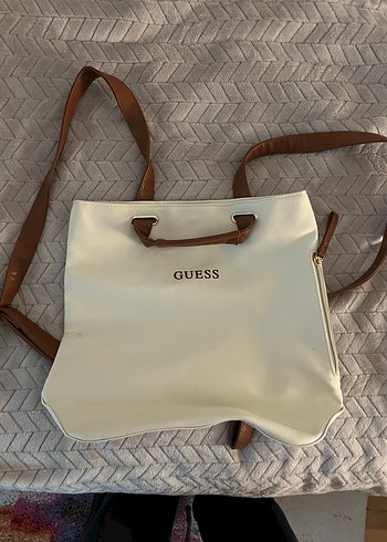 Guess Krem Omuz Cantasi