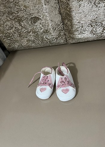 Yılan Desenli Pembe İlk Adım Ayakkabısı - Görsel 3