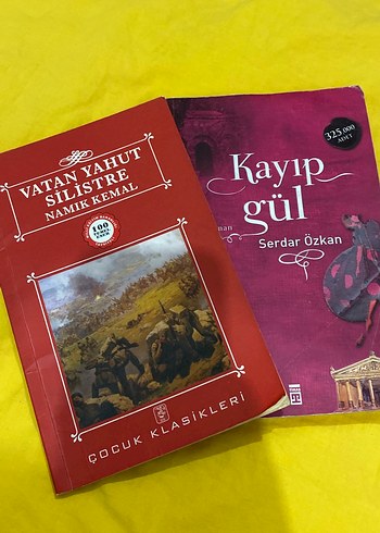 Vatan Yahut Silistre ve Kayıp Gül Kitapları