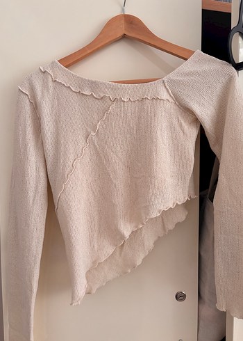 Stradivarius Beyaz crop