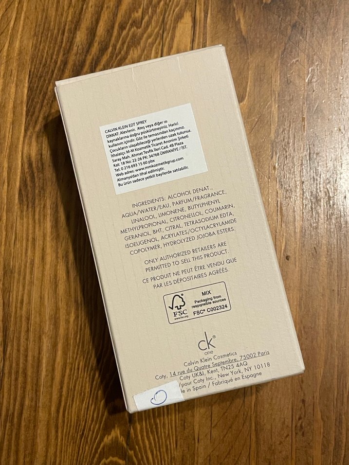 Calvin Klein One Erkek Parfüm 100 ml - Görsel 3