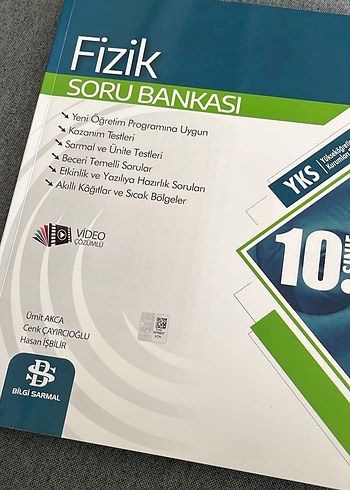 Fizik Bilgi Sarmal YKS Soru Bankası 10. Sınıf