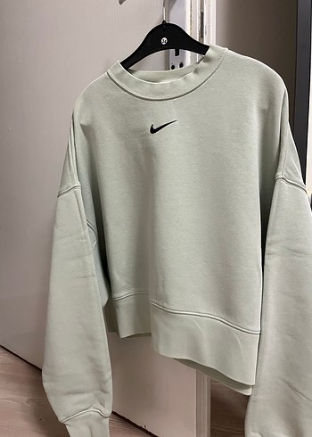 Nike Nike Mint Yeşil Oversize Nike Sweatshirt