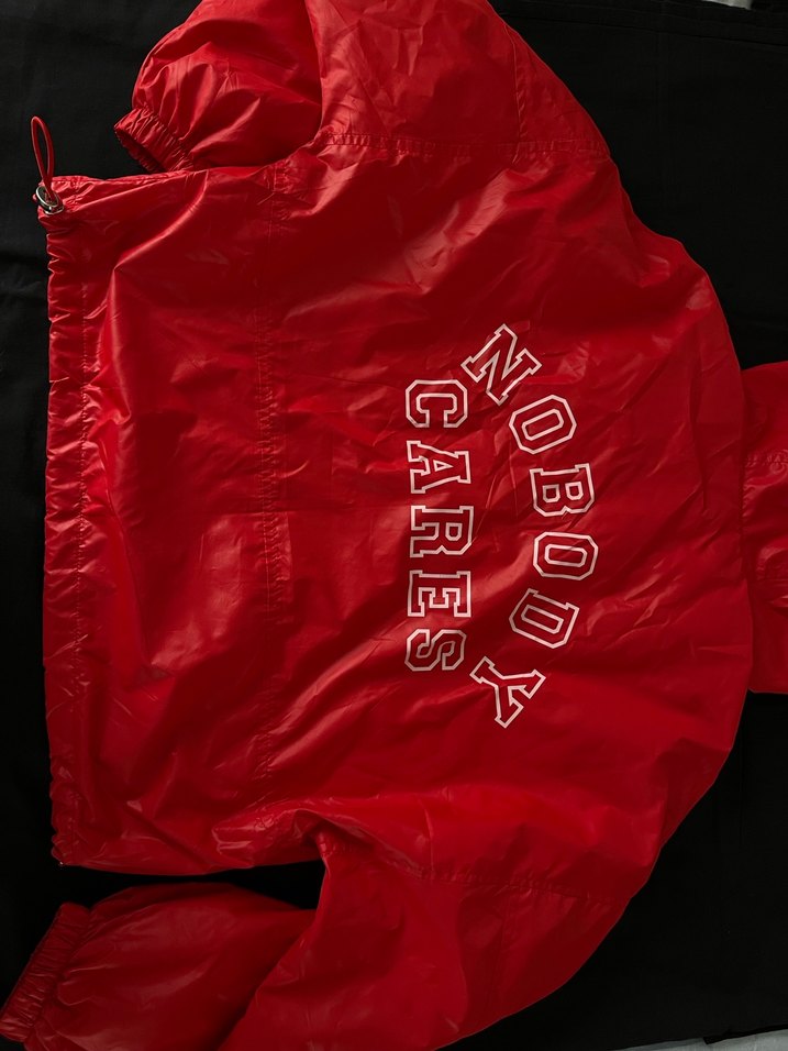 Bershka Kırmızı Kadın Yağmurluk - Görsel 3