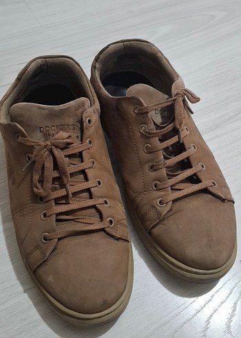 Dockers Sehir Stiline Uygun Kahverengi Suet Sneaker