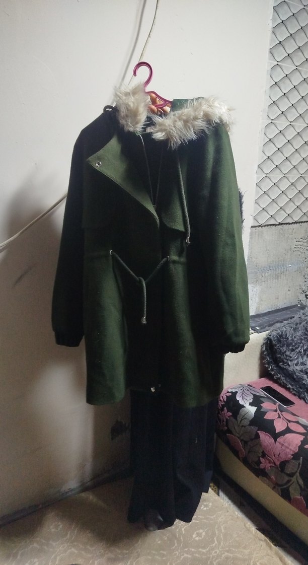 Koton Erkek Rozet Gri ve Yeşil - Görsel 4