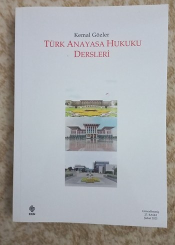 Türk Anayasa Hukuku Dersleri Kemal Gözler