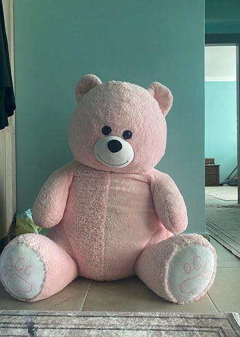 Pastel Pembe Peluş Ayı Oyuncak