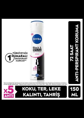  Beden Nivea deodorant 4 lü