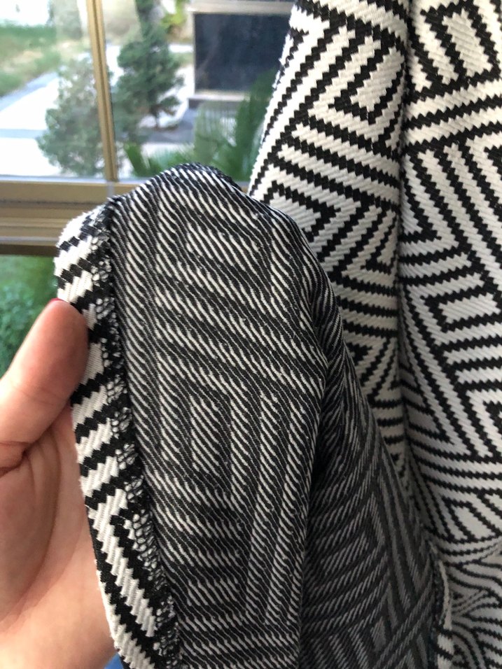 Desenli, Uzun, Drapeli Eteği - Görsel 3