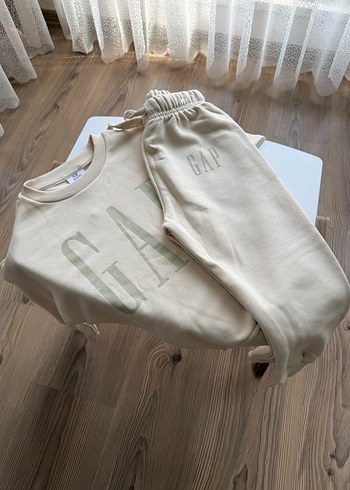 Bej Baskılı Sweatshirt - Görsel 2